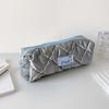 Stationery Organizer Large Pen Bag Cream Candy Color Pencil Case Creative Cosmetic Bag  Girls/Boys