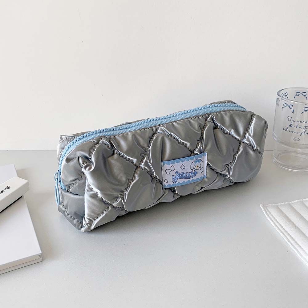 Stationery Organizer Large Pen Bag Cream Candy Color Pencil Case Creative Cosmetic Bag Girls/Boys