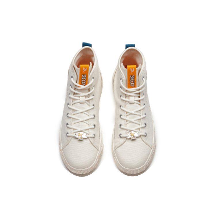 ANTA X Snoopy Skateboarding Series Sneakers High 'White' Women's 922138604-1
