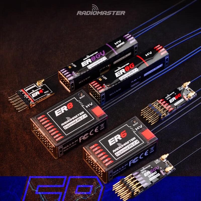 Радиоуправляемый приемник RADIOMASTER ELRS PWM 2.4G