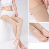 1Pair Medical Thigh High Compression Stockings with Silicone Band Compression Brace Wrap  Women