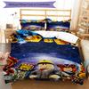 3pcs Roblox Bedding Set Duvet Cover Closure Includes 1 Duvet Cover & 2 Pillowcases, Soft and Comfortable for All Seasons.