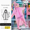 Children's Disposable Raincoat with Backpack Space for School, Suitable for Kindergarten and Primary School Students, Boys and Girls, Portable and