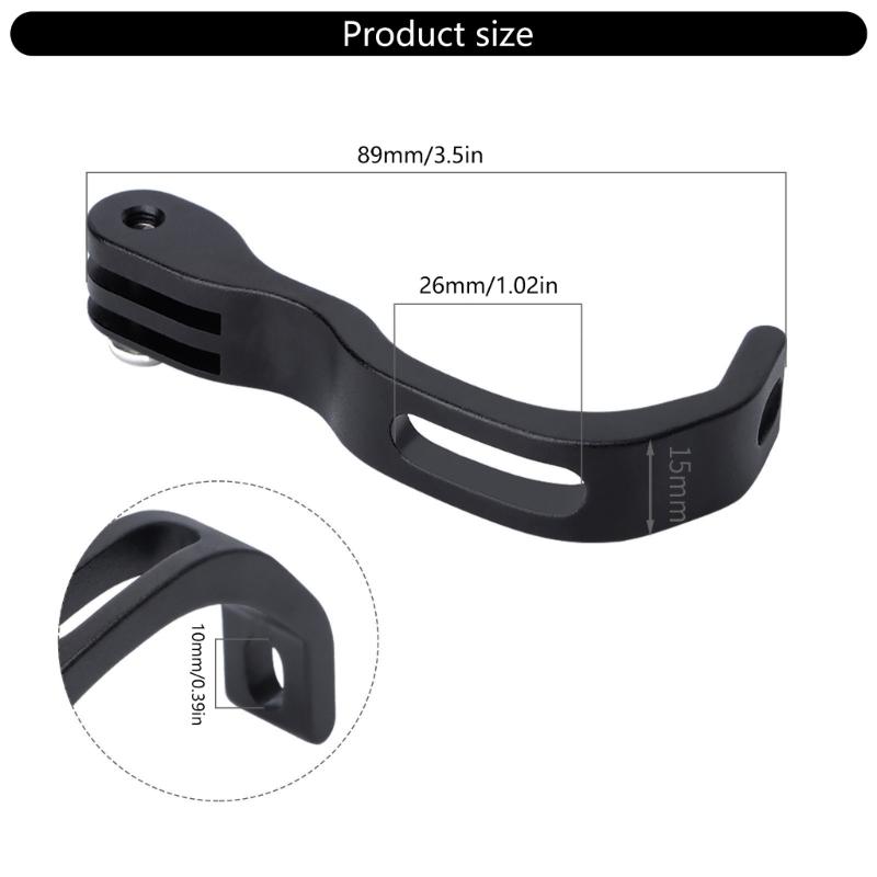 Aluminum Alloys Front Fork Bike Light Bracket Bicycles Headlight Holder Front Bike Light Mount Stand Cycling Accessories