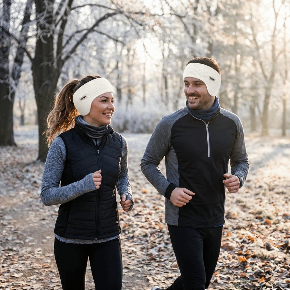Soft Earmuffs Windproof Knit Ear Covers New Ear Warmer Headband Running