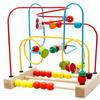 Wooden Fruit & Animal Beads: Educational Toys for Kids' Intelligence & Hand-Eye Coordination Development
