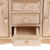 1/12 Dollhouse Miniatures Mini Simulated Wooden Cabinet Model Toy Accessories