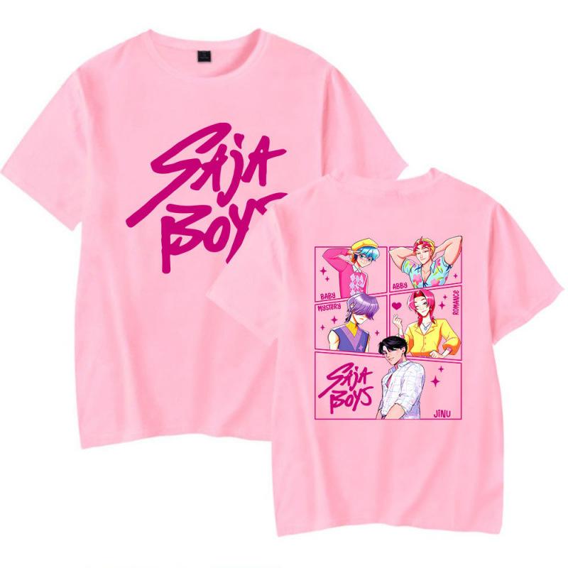 Серия «Охотник на демонов» Футболка женская летняя свободная удобная модная мягкая дышащая с принтом букв