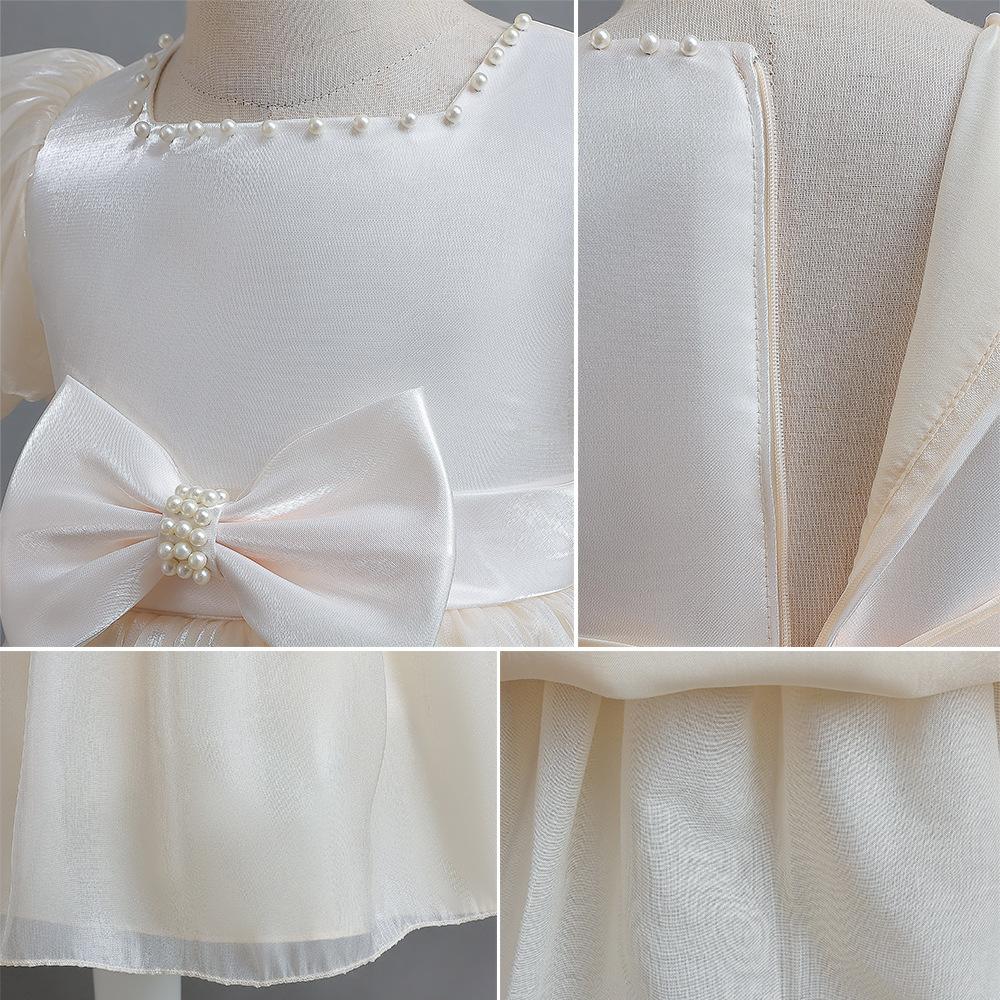 Детское свадебное платье для девочек, вечернее детское пышное платье принцессы с цветочным принтом, праздничное платье для подростков