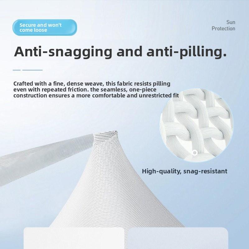 Universal UV Protection Arm Sleeves with Thumb Hole for Summer Sports Golf Hiking Cooling Breathable Unisex Sun Block Sleeves