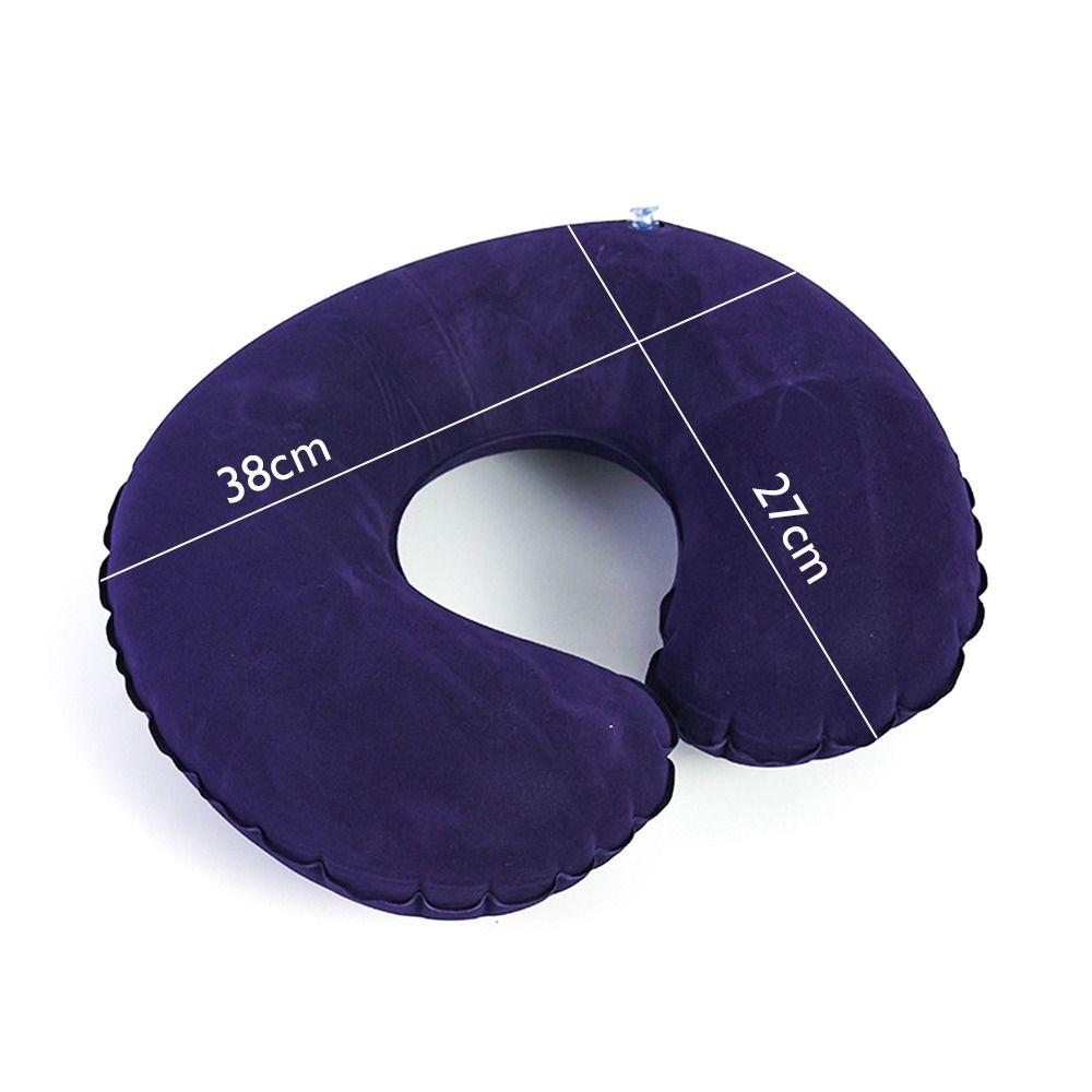 Travel Inflatable Neck Support Neck Cushion Neck Pillow Sleeping Pillow Office Nap Soft Pillow