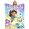 Милые одеяла для кукольного домика G-Gabbys Girl из флиса Весенне-осеннее Волшебный дом Дышащее Мягкое Одеяло-плед для Кровати Дивана Коврик Кусок
