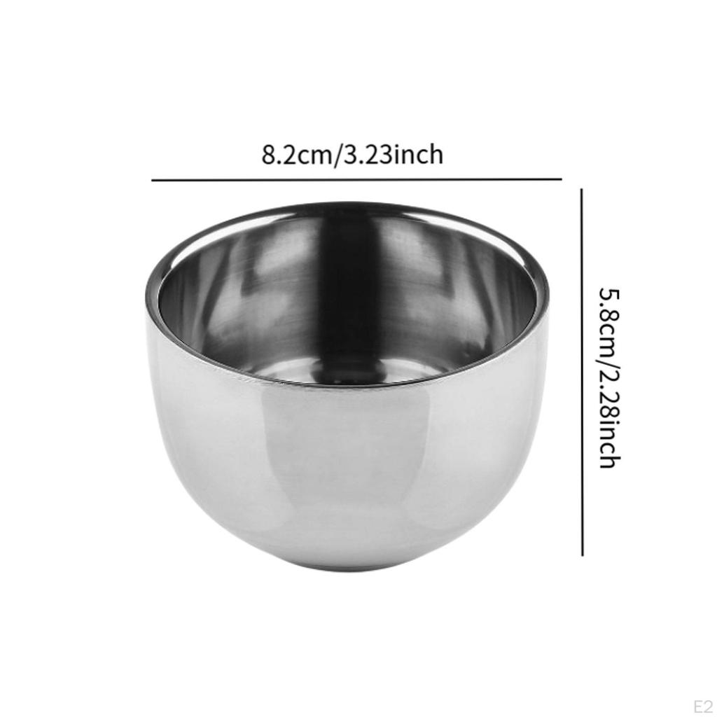 Shaving Bowl Wet Cup Smooth Portable Heavy Duty Grooming Set Shave Soap for Valentines