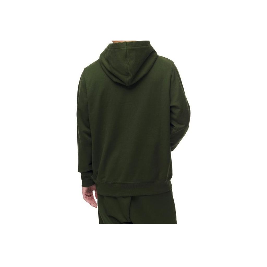Puma X Maison Kitsune Co-Branded Long Sleeve Hoodie Men Hoodie Green 532325-94