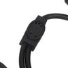High Accuracy DIN 5 Pin Male to 2 DIN 5 Pin Female Cable Y Splitter Cable  Audio Signal Routing