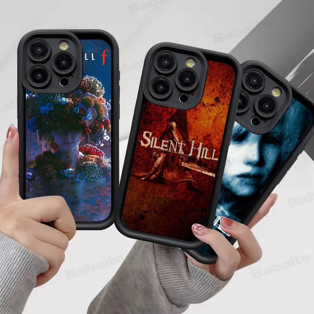 Чехол для телефона Silent H-Hill Horror Game для iPhone 17 16 15 13 11 12 14 Pro Max Plus Силиконовый чехол-оболочка