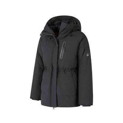 Спортивная стильная водонепроницаемая модная теплая куртка с капюшоном и длинным рукавом женская куртка черная 2032D134-001