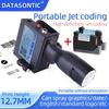 JS12 JS10 Струйный кодирующий пистолет 2588 + Портативный ручной принтер 12,7 мм Дата производства Машина для кодирования этикеток со штрих-кодом Без шифрования
