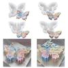 3D Butterfly Silicone Mold Cake Decorating Tool Butterfly Shape Chocolate Moulds Crafts Molds Silicone Baking Moulds