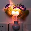 Bedroom Bed Lamp Home Decor Sensation LED Night Light  Romantic Flowers Color Changing