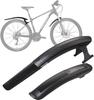 HEROUT Крылья для горных велосипедов (MTB) - 26-дюймовый, 27,5-дюймовый, 29-дюймовый - Регулируемый угол - Комплект передний и задний - Простая установка - Легкий