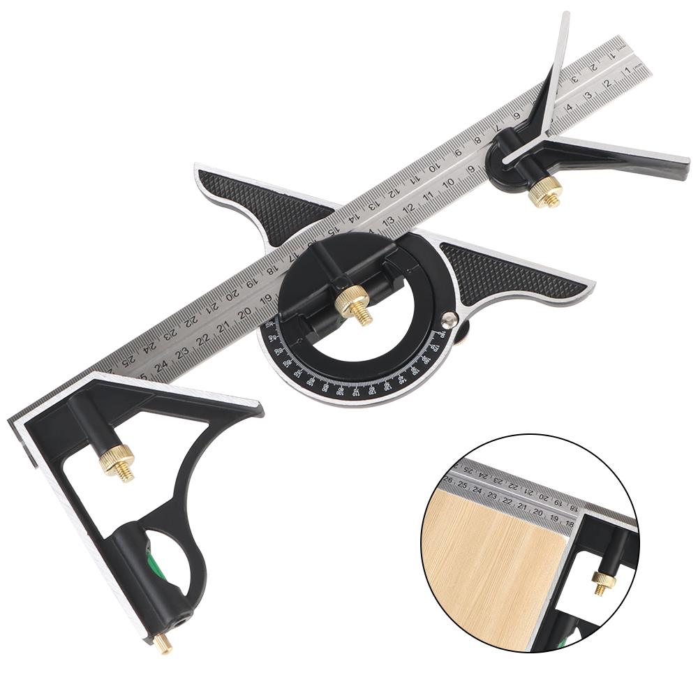 Профессиональные гравированные шкалы для деревообработки, торцовочная пила, транспортир, измерительный инструмент, угловая линейка, угломер, прецизионный измерительный прибор, угловой измеритель