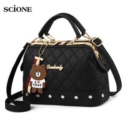 Модная женская сумка с длинным ремнем на плечо Размер 25*13* 22см Искусственная кожа