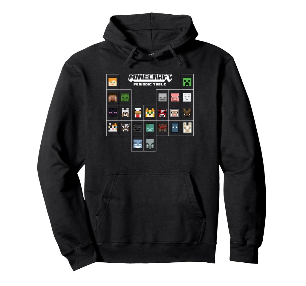 Minecraft Periodic Table Character Group Hoodie