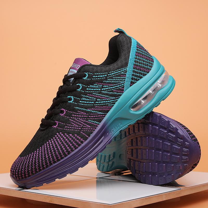 MAEDEF женские кроссовки на воздушной подушке для бега, теннисные спортивные модные кроссовки со шнуровкой, легкие дышащие, для отдыха, для спортзала, для ходьбы