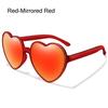 Очки для вечеринок UV400 Защита Clout Goggle Солнцезащитные очки в форме сердца Солнцезащитные очки в форме сердца для женщин