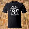 Iron Mike Tyson Logo Black Unisex T-Shirt