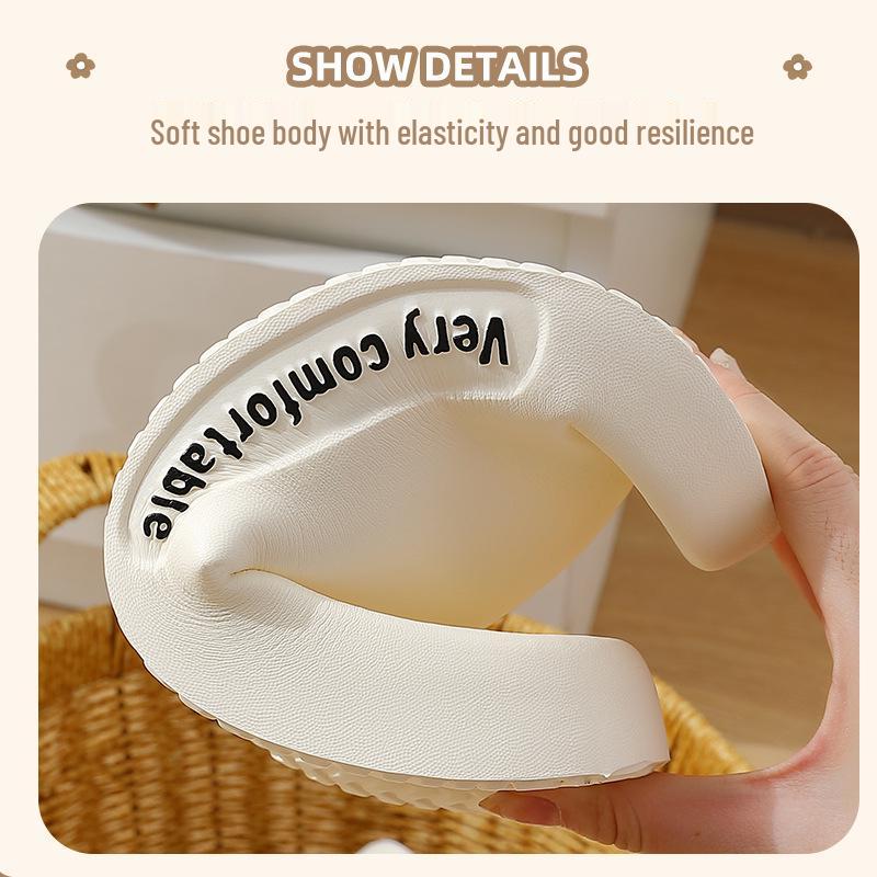 Мужские летние нескользящие уличные и домашние EVA шлепанцы