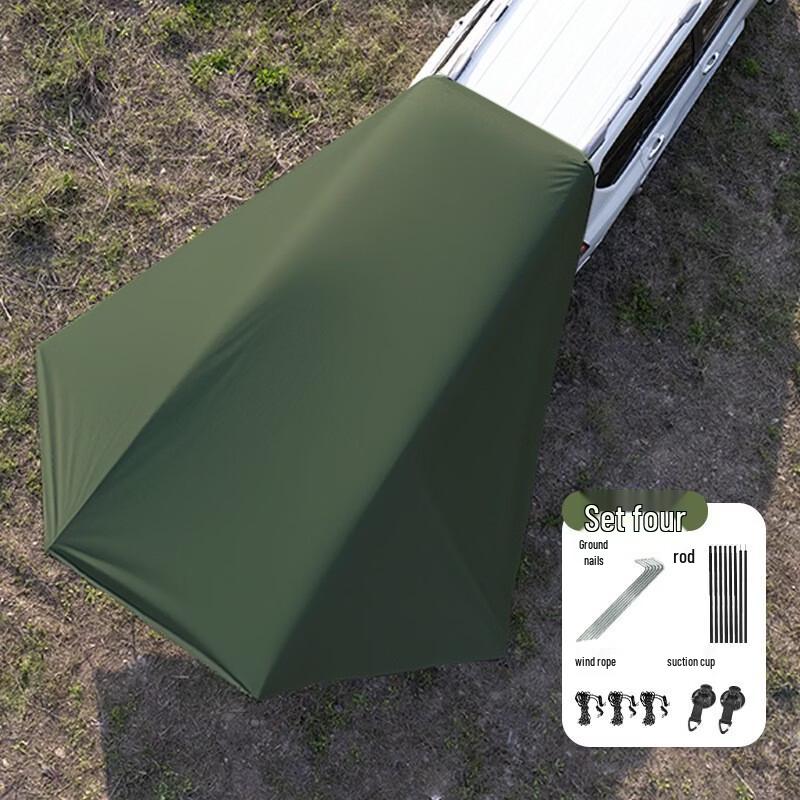 Автомобильный тент и солнцезащитный козырек Wing Lemon на присоске