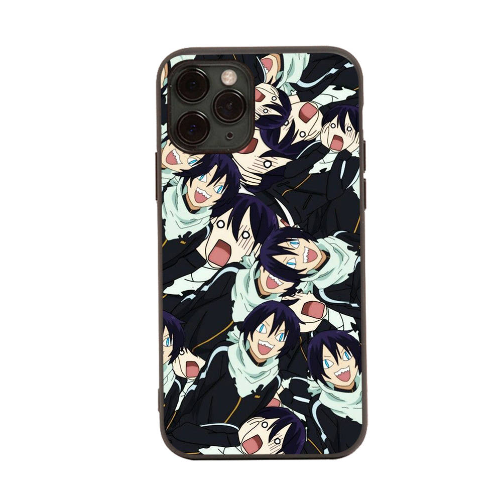 Чехол WD25 Noragami Yato Anime Black Sofe для Samsung Note 20 Lite S24 Ultra S23 A03 A05 A06 A11 A71 A15 A16 A13 A24 A25 A33 A52 A53 A50 M55 M35 Plus