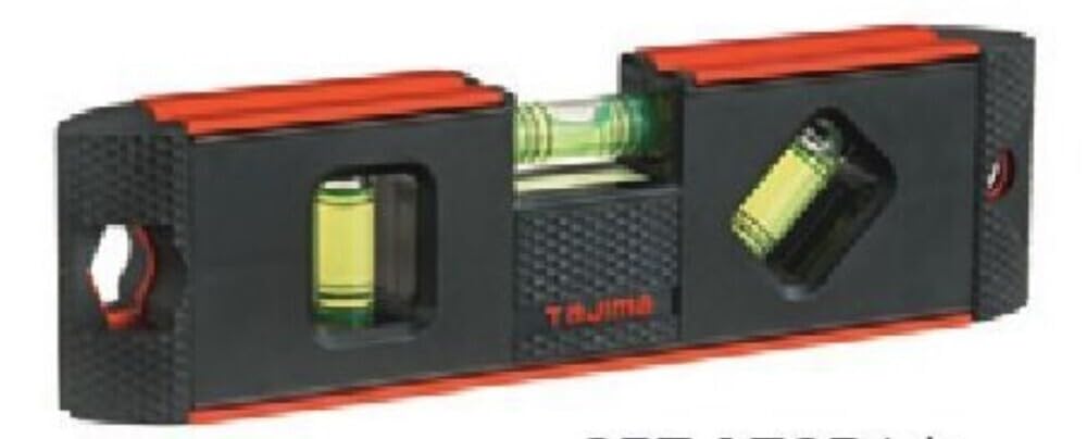 TAJIMA OPT-170R Optima Spirit Level, 170mm, Red