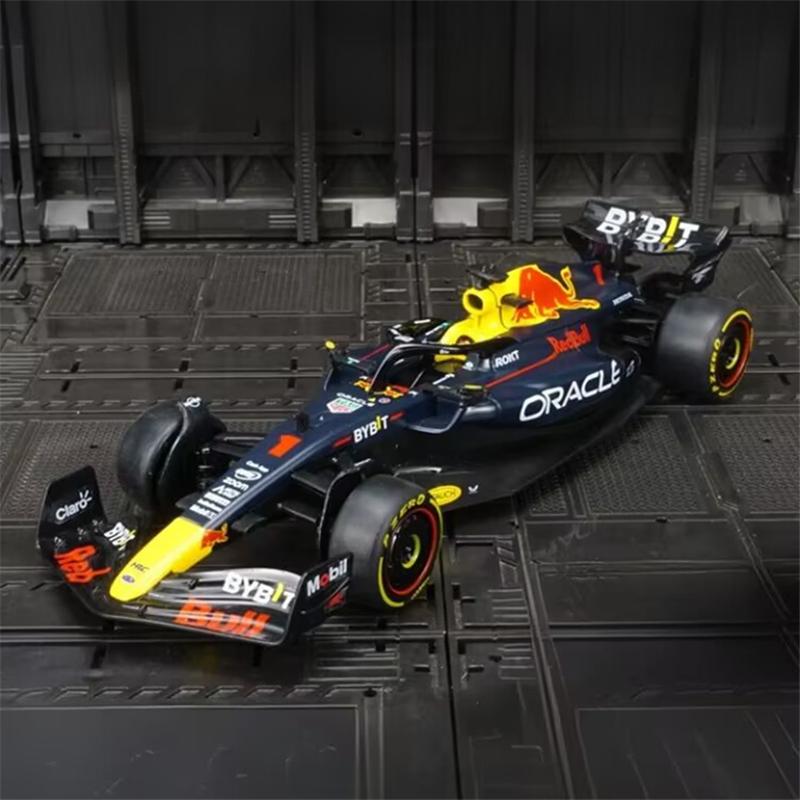 1:24 Чемпион F1 Rb19 №1 Ферстаппен Модель гоночного автомобиля Формула-1 Симуляция Сплав Литье под давлением Суперкар Модель Детская игрушка Подарок