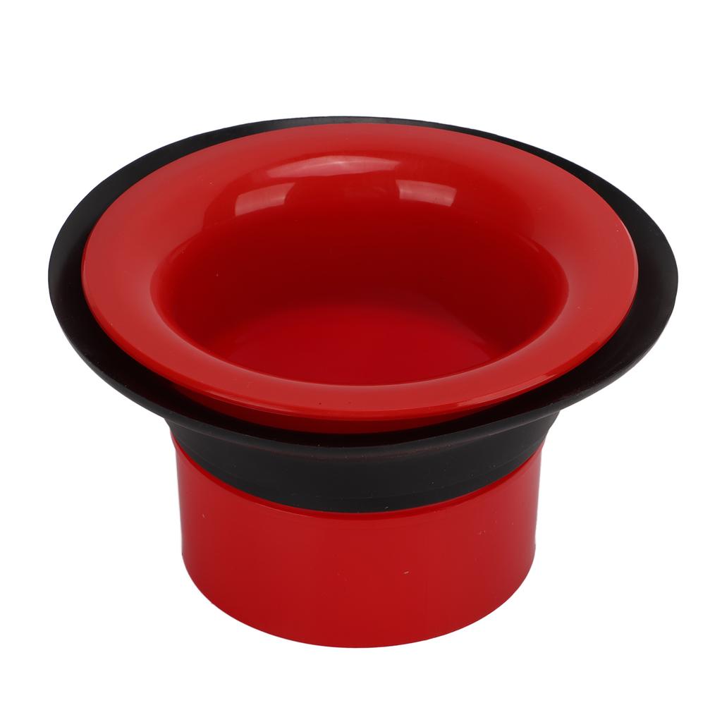 Улучшитель звука барабана ABS Резина Бас-барабаны Бочка Буст Аксессуары с Открывающейся Защитной НаклейкойКрасный