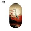 Oriental Style Paper Lantern Japanese Ukiyo-e Traditional Crane Printed Lantern Izakaya Restaurant Cuisine Wedding Party Decor