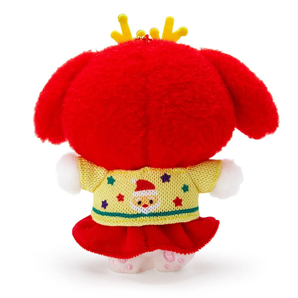 Sanrio My Melody Mascot Holder, Christmas Sweater Design Series, Character, 12.7 x 7 x 14.5 cm, 710890