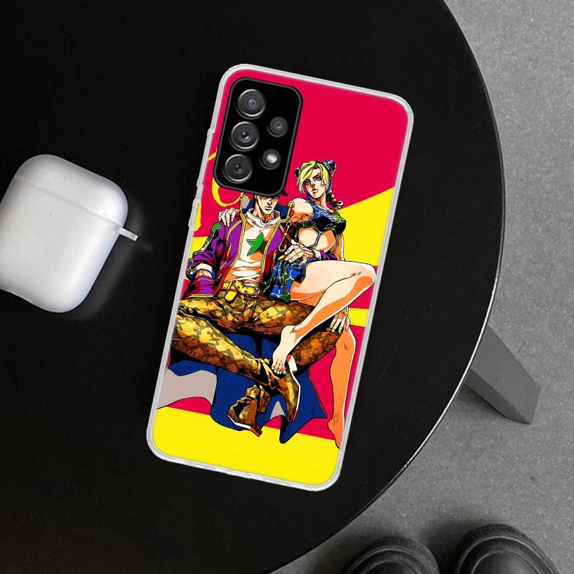 Чехол для телефона JoJo's Bizarre Adventure Джолин Куджо для Samsung Galaxy A12 A22 A32 A52 A72 A02S A51 A50S A31 A20S A10S Note 2