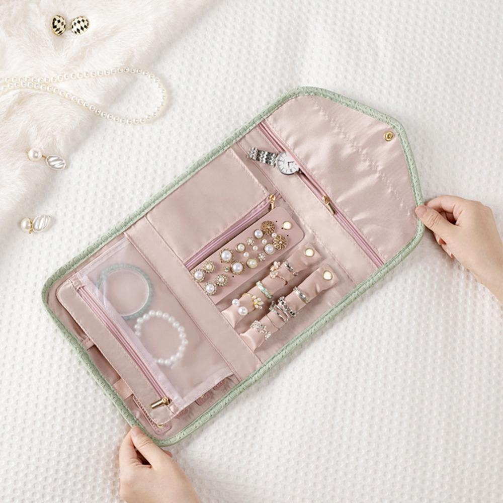 Органайзер для ожерелий Органайзер для ювелирных изделий Чехол для браслета Сумка-клатч Подарочные принадлежности для вечеринок