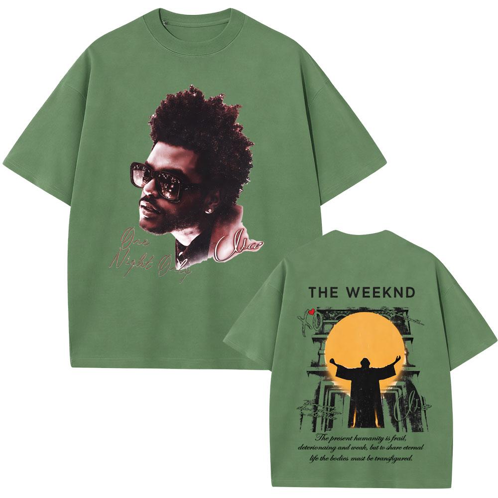Футболка унисекс The Weeknd XO Tour 2026 Женская Хип-хоп Мода Поп-музыка Короткий рукав Унисекс Повседневная Винтажная Уличная одежда