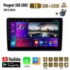 Для Peugeot 308 308S 2015-2018 Автомобильный радиоприемник Беспроводной Carplay Автомобильный мультимедийный плеер Интеллектуальная система Android WIFI GPS-навигация 2 + 32 ГБ