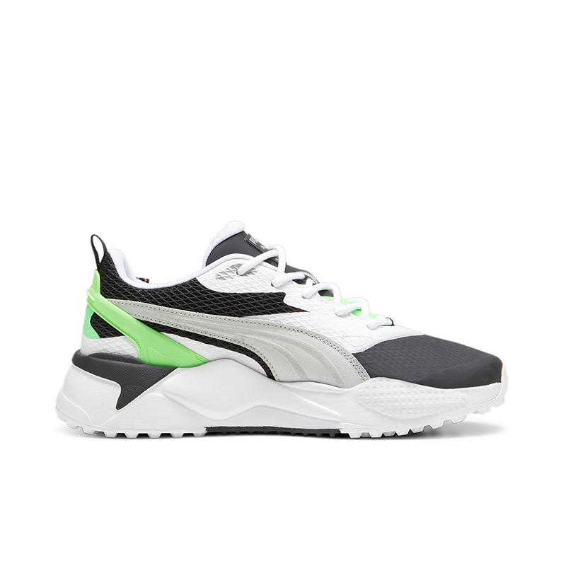 Puma GS-X Efekt Mid Мужские Гольф-Кроссовки Гольф-Обувь Черный Зеленый 37920704
