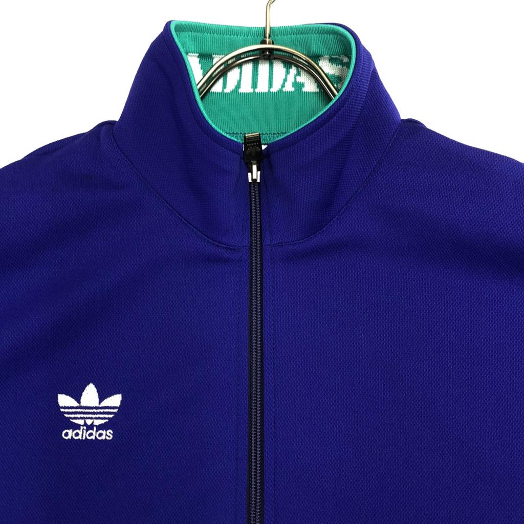 Adidas 80-е Винтаж производства Descente логотип Трилистник Спортивная куртка Мужская Б/У