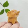 Ручная работа, деревянная фигурка слона - Универсальный декор для помещений и улицы на Рождество, Дивали, Новый год и Праздники процветания