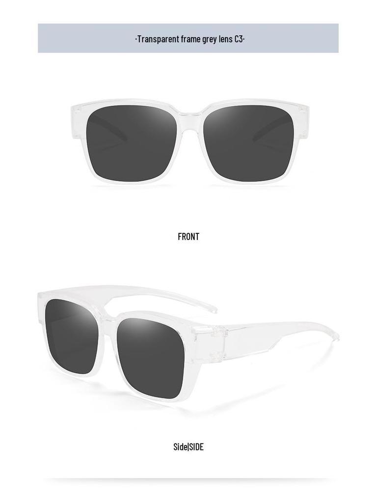 Набор солнцезащитных очков премиум-класса с поляризацией: Мужские очки для ночного видения и женские очки с защитой от синего света