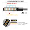 2x Мини Мотоцикл LED Динамический Бегущий Свет Стоп Тормоз Поворотники Индикатор