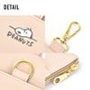 Pass Case Commuter Purse Coin Purse Children High School Junior High School Students Commuting to School Cute Character 0002 Beige [Snoopy] Women's