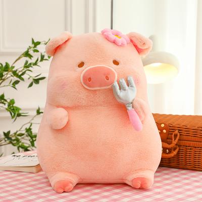 Новая плюшевая игрушка свинка Сакура Лулу, кукла свинка-обжора, тряпичная кукла, подушка для бросания, кукла для сна, праздничный подарок